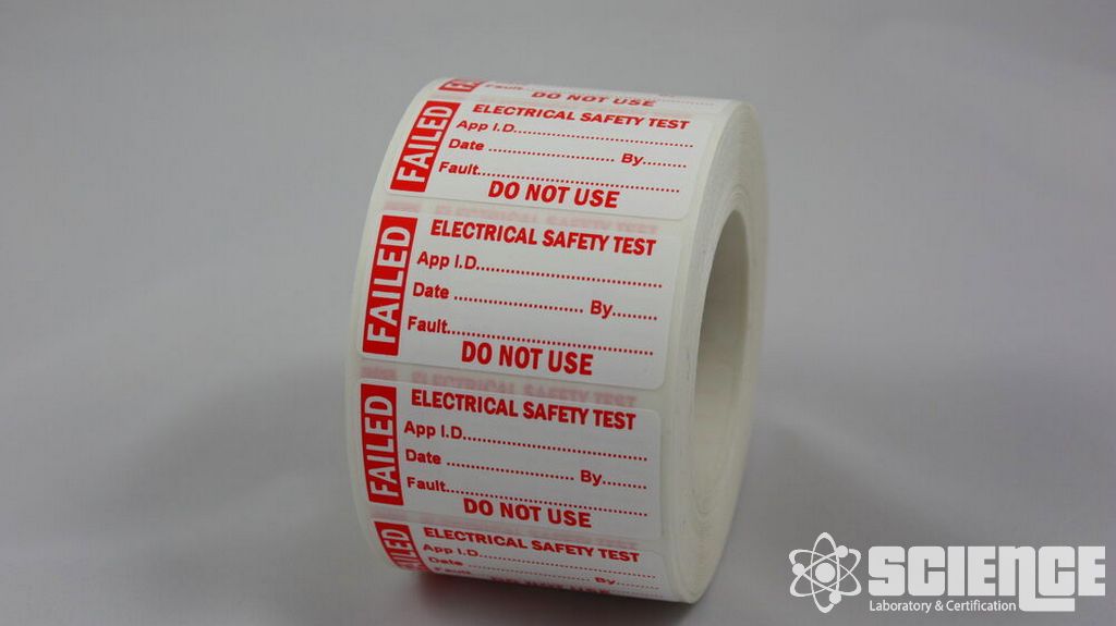 Deniz Daldırma Etiket Testi BS5609 -  Yapıştırıcılar ve Etiketler